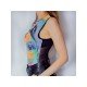  Summer 2022 Mesh Print Women's Vest Top