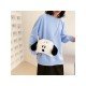  Cute Plush Contrast Color Women's Shoulder Bags