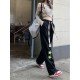 Casual Drawstring Star Trousers For Women