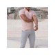  Summer Pure Color Short Sleeve Men's POLO Shirt