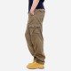  Casual Pure Color Men's Loose Pants