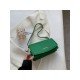  Simple Solid Color PU Armpits Bags