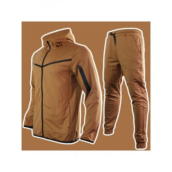 Gym Jogger Patchwork Men Tracksuit Outfits 