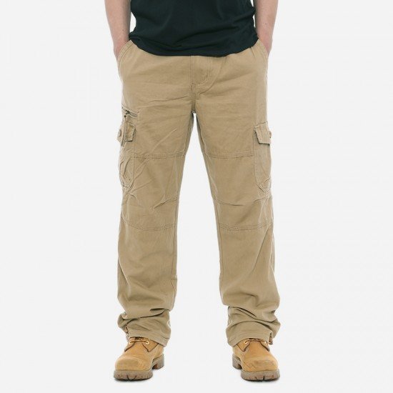  Casual Pure Color Men's Loose Pants