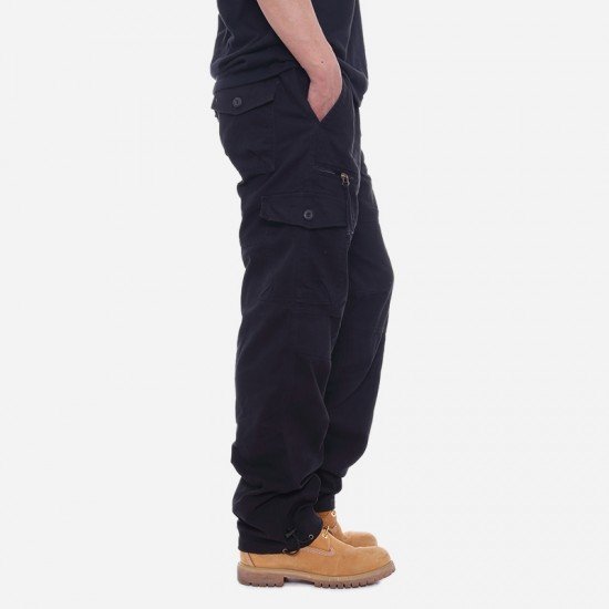  Casual Pure Color Men's Loose Pants