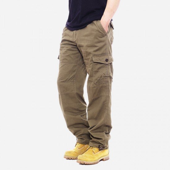  Casual Pure Color Men's Loose Pants