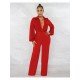  Sexy Pure Color Long Sleeve Women's Jumpsuit