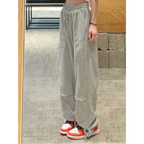  Casual Drawstring Long Pants For Women