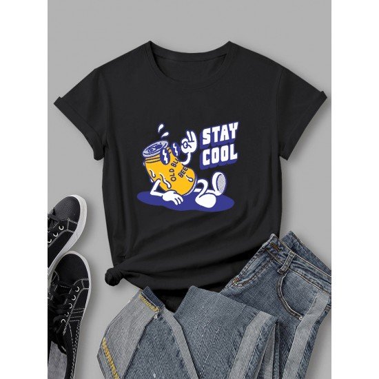 Funny Graphic Top T Shirts For Women