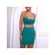 Summer Ladies Cropped Camisole Top And Skirt Sets