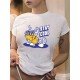 Funny Graphic Top T Shirts For Women