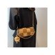 Cute Grid Patchwork Black Shoulder Bags