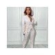 Ladies Houndstooth Matching Blazer Coat And Trouser Sets