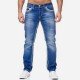  Fashion Pure Color Denim Jeans For Men