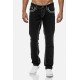  Fashion Pure Color Denim Jeans For Men