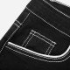  Fashion Pure Color Denim Jeans For Men