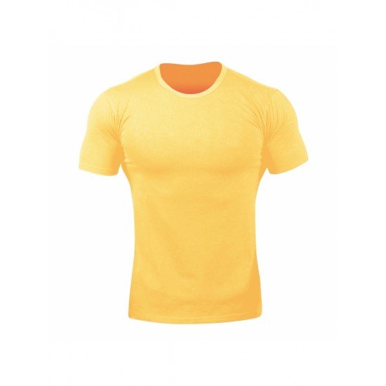  Pure Color Short Sleeve Leisure T-Shirt