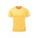  Pure Color Short Sleeve Leisure T-Shirt