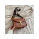 Retro Simple Brown Ladies Shoulder Bags