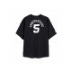  Casual Loose Breathable Letter Men's T-Shirt