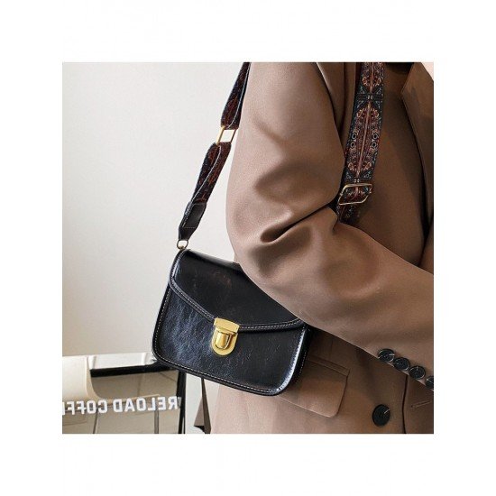 Retro Simple Brown Ladies Shoulder Bags