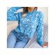 Star Pattern Casual Pullover Sweaters