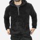  2022 Pure Color Zipper Men's Sweater