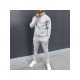 Sports Jogger Hooded Top And Pant Sets Men