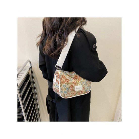  Simple Retro Printing Women's Shoulder Bags