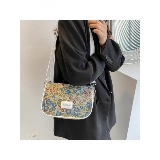  Simple Retro Printing Women's Shoulder Bags