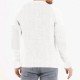  Pure Color Crew Neck Men's Pullover Top