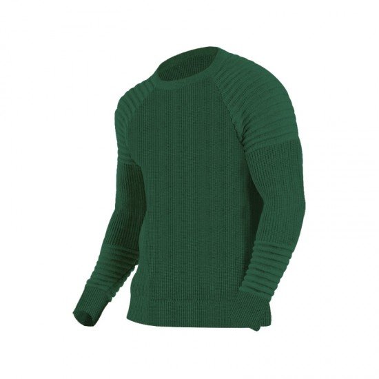  Pure Color Crew Neck Men's Pullover Top