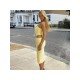  Backless Sleeveless Crop Vest And Skirt Women's Suits