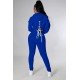 Casual Solid Matching 2 Piece Jogger Sets For Women