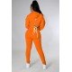 Casual Solid Matching 2 Piece Jogger Sets For Women