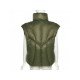 Zipper Up Street Sleeveless Down Coats For Women