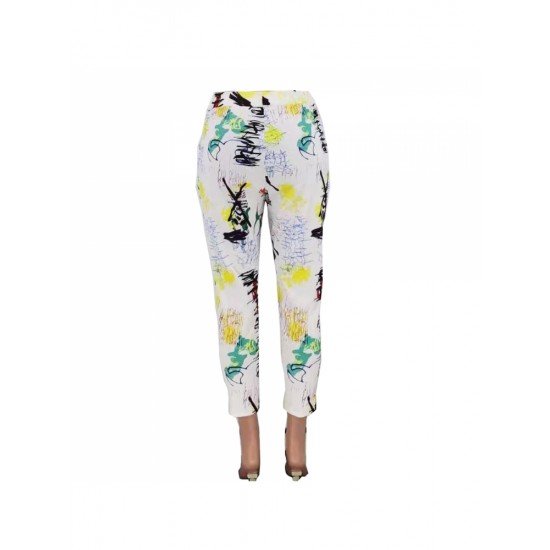  Personalized Fashion Graffiti Printing Women's Pants