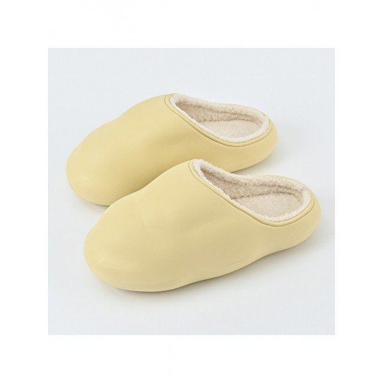 Indoor Fall Solid Couple Slide Slippers