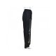 Hot Drilling Black Drawstring Trousers For Women