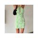  Sexy Halter Backless Sleeveless Dress For Women