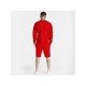  Leisure Round Neck Pure Color Men's Shorts Suit