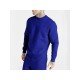  Leisure Round Neck Pure Color Men's Shorts Suit