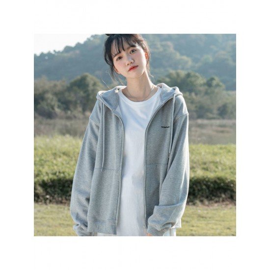  2022 New Loose Hooded Sweater Coats