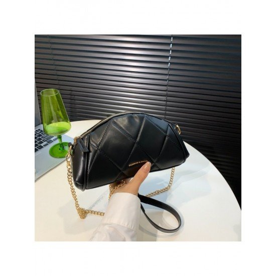 Chic Black Chain Shoulder Bags For Women