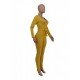  Skinny Pure Color Women's Long Sleeve Jumpsuit