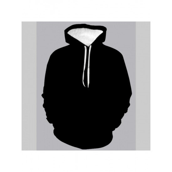  Men Fashion Printing Hooded Sweatshirt