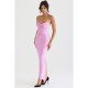 Ladies Satin Vintage Sleeveless Prom Maxi Dresses