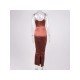 Ladies Satin Vintage Sleeveless Prom Maxi Dresses