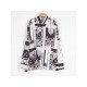  Casual Fashion Printing Long Sleeve Shirt For Men