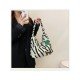 Canvas Printed Hasp One Shoulder Bags